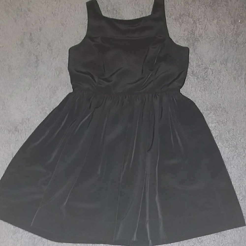 American apparel fit and flare dress